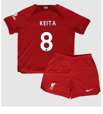 Liverpool Naby Keita #8 Hjemmedraktsett Barn 2022-23 Kortermet (+ Korte bukser)